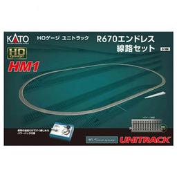 Click here to learn more about the Kato USA, Inc. HO HM1 Basic Oval Track Set w/Power Pack.