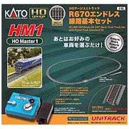 Click here to learn more about the Kato USA, Inc. HO HM1 R670mm Basic Track Oval with Power Pack SX.