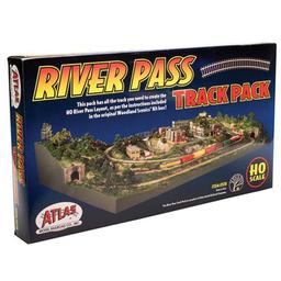 Click here to learn more about the Atlas Model Railroad HO River Pass Track Pack.