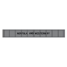 Click here to learn more about the Atlas Model Railroad HO Code 100 Plate Girder Bridge, N&W.