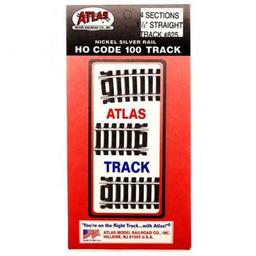 Click here to learn more about the Atlas Model Railroad HO Code 100 1.5" Straight (4).