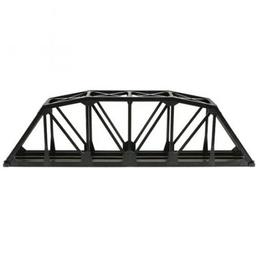 Click here to learn more about the Atlas Model Railroad HO KIT Code 100 18" Through Truss Bridge, Black.