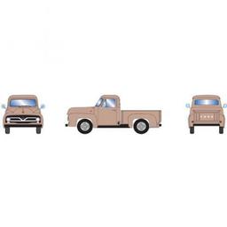 Click here to learn more about the Athearn HO RTR 1955 Ford F-100 Pickup, Tan.