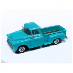 Click here to learn more about the Classic Metal Works HO 1955 Chevy Pickup, Ocean Green.