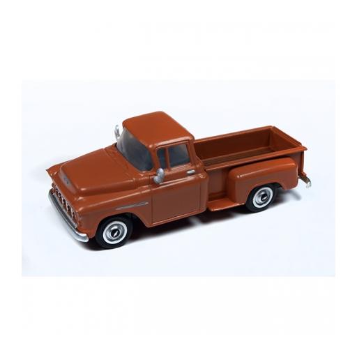 Classic Metal Works HO 1955 Chevy Pickup, Autumn Brown