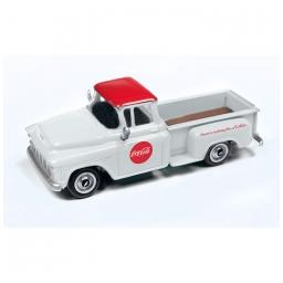 Click here to learn more about the Classic Metal Works HO 1955 Chevy Pickup, Coca Cola.