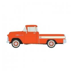 Click here to learn more about the Classic Metal Works HO 1957 Chevy Cameo, Omaha Orange.