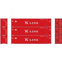 Click here to learn more about the Athearn HO RTR 45'' Container, K-Line (3).