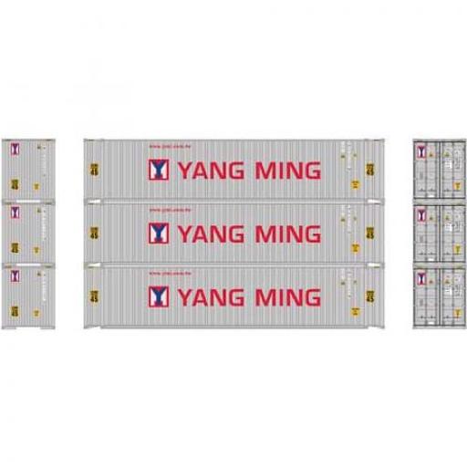 Athearn HO RTR 45'' Container, Yang Ming (3)
