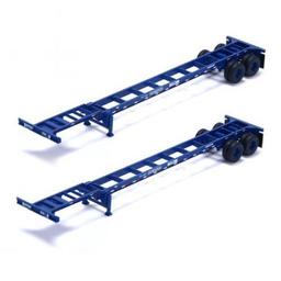Click here to learn more about the Athearn HO RTR 45'' Container Chassis, NYK (2).