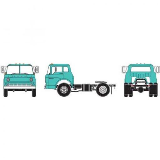 Athearn HO RTR Ford C Tractor, Teal