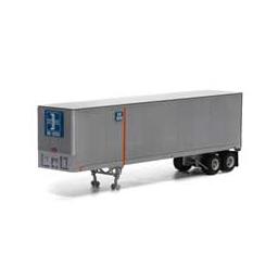 Click here to learn more about the Athearn HO RTR 40'' Fruehauf Z-Van Trailer, B&M #202381.
