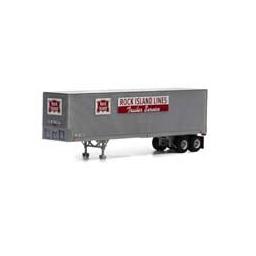Click here to learn more about the Athearn HO RTR 40'' Fruehauf Z-Van Trailer, RI #20-7490.