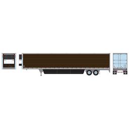 Click here to learn more about the Athearn HO RTR 53'' Utility Reefer Trailer, Black #3000R.
