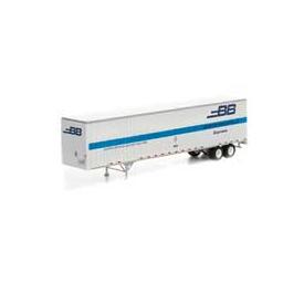 Click here to learn more about the Athearn HO RTR 48'' Wedge Trailer, Boston Buffalo #45-59.