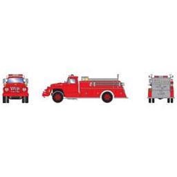 Click here to learn more about the Athearn HO RTR Ford F-850 Fire Truck, Red.