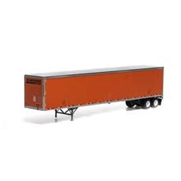 Click here to learn more about the Athearn HO RTR 53'' Wabash Duraplate Trailer, Schneider #3.