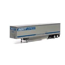 Click here to learn more about the Athearn HO RTR 53'' Wabash Duraplate Trailer,Averitt#540498.