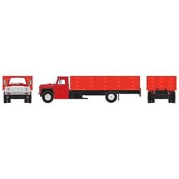 Click here to learn more about the Athearn HO RTR Ford F-850 Grain Truck, Red.