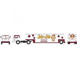 Click here to learn more about the Athearn HO Ford C w/Beverage Trailer,Jo-Jo Chocolate Drink.
