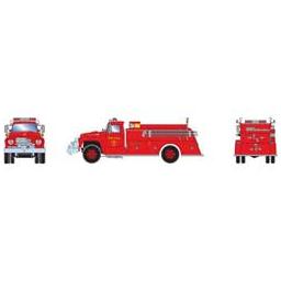 Click here to learn more about the Athearn HO RTR Ford F-850 Fire Truck, Boston.