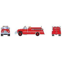 Click here to learn more about the Athearn HO RTR Ford F-850 Fire Truck, San Francisco.