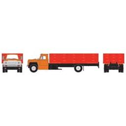 Click here to learn more about the Athearn HO RTR Ford F-850 Grain Truck, Orange.