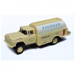 Click here to learn more about the Classic Metal Works HO 1960 Ford Tank Truck, Pioneer Heating Co.