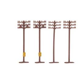 Click here to learn more about the Bachmann Industries N Telephone Poles (12).