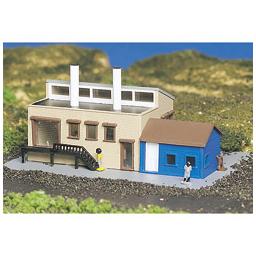 Click here to learn more about the Bachmann Industries N Built Up Factory w/Accessories.