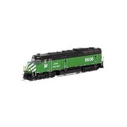 Click here to learn more about the Athearn N F45, Utah Railway #6606.