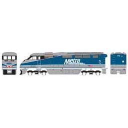 Click here to learn more about the Athearn N F59PHI, METX #73.
