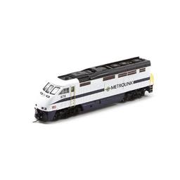 Click here to learn more about the Athearn N RTR F59PHI, Metrolink #878.