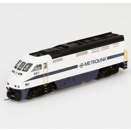 Click here to learn more about the Athearn N RTR F59PHI, Metrolink #881.