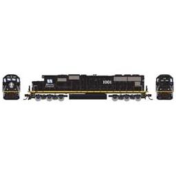 Click here to learn more about the Athearn N SD70, IC/Yellow Stripe #1001.