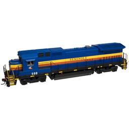 Click here to learn more about the Atlas Model Railroad N Dash 8-40B, Seminole Gulf #591.