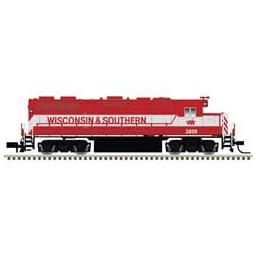 Click here to learn more about the Atlas Model Railroad N GP38-2, WSOR #3809.