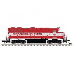 Click here to learn more about the Atlas Model Railroad N GP38-2 w/DCC & Sound, WSOR #3809.