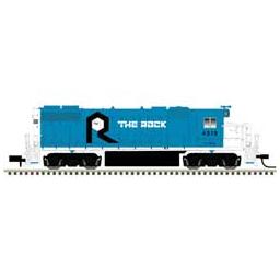 Click here to learn more about the Atlas Model Railroad N GP38-2 w/DCC & Sound, RI #4327.