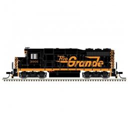 Click here to learn more about the Atlas Model Railroad N GP30 Phase I, D&RGW #3001.