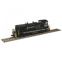Click here to learn more about the Atlas Model Railroad N MP15DC, M&E #2354.