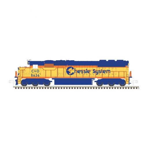 Atlas Model Railroad N SD50, CHSY/B&O #8555