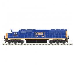 Click here to learn more about the Atlas Model Railroad N SD60, CSX/YN3b #8701.