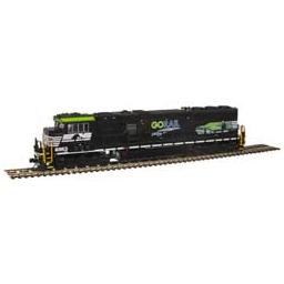 Click here to learn more about the Atlas Model Railroad N SD60E, NS/GORail #6963.