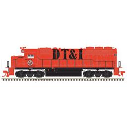 Click here to learn more about the Atlas Model Railroad N GP40, DT&I #402.