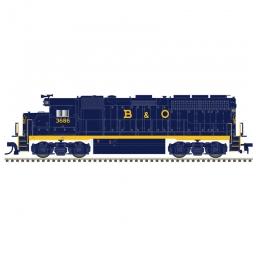 Click here to learn more about the Atlas Model Railroad N GP40, B&O #3760.