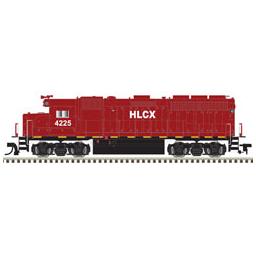 Click here to learn more about the Atlas Model Railroad N GP40, HLCX #4225.