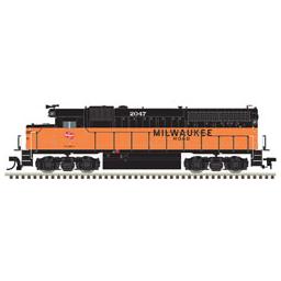 Click here to learn more about the Atlas Model Railroad N GP40, MILW #2047.
