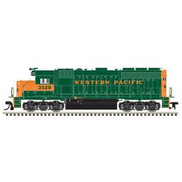Click here to learn more about the Atlas Model Railroad N GP40, WP #3523.