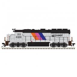 Click here to learn more about the Atlas Model Railroad N GP40 w/DCC & Sound, NJT #4301.